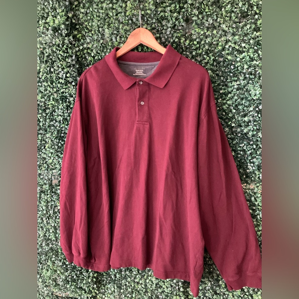 St. John's Bay Maroon Polo Shirt